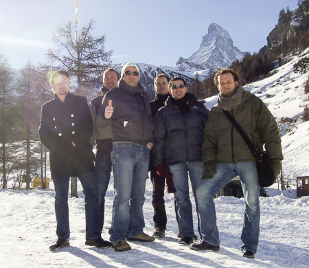 Jungs mit Horn II. Zermatt 2009