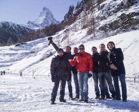7 Jungs mit Horn. Matterhorn/Zermatt live 2012
